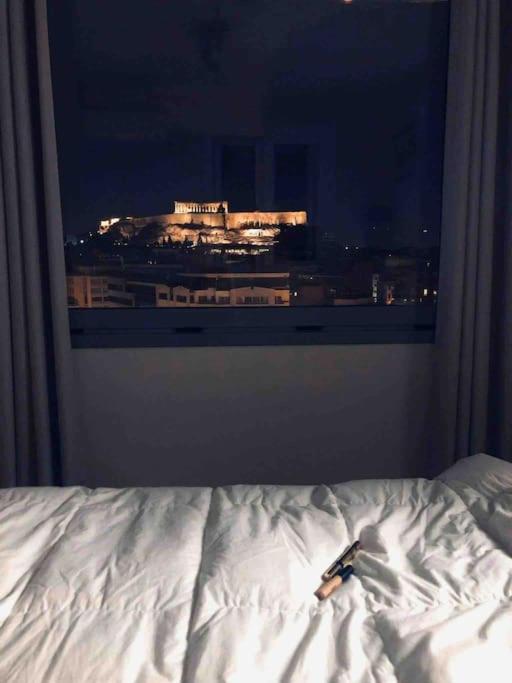 אתונה Luxury Studio With Unique View Of The Acropolis מראה חיצוני תמונה